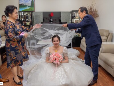 婚禮拍照 💝 高雄鼓山迎娶儀式