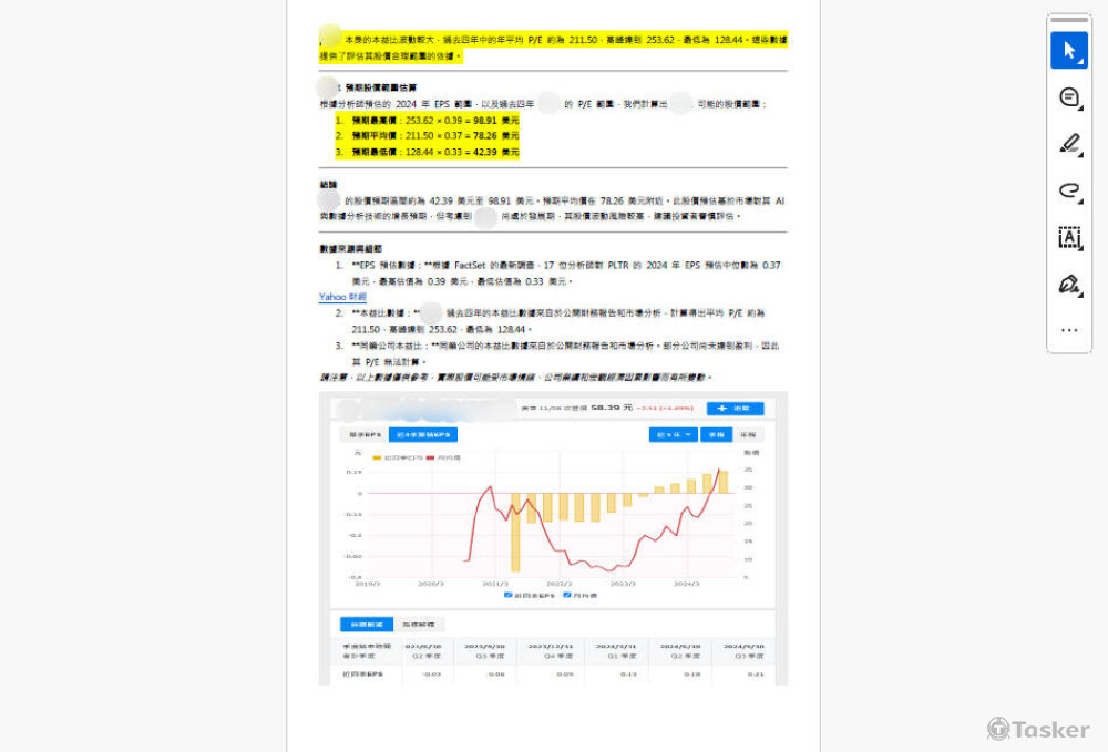 實際個案評價報告內容