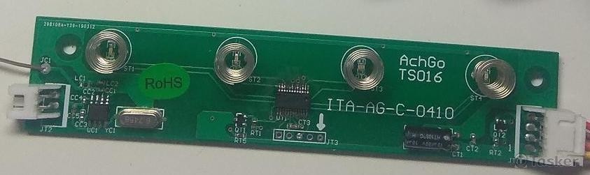 觸控及無線控制接收器