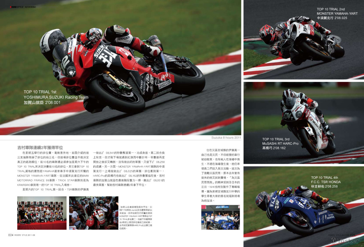 重車雜誌 內文排版