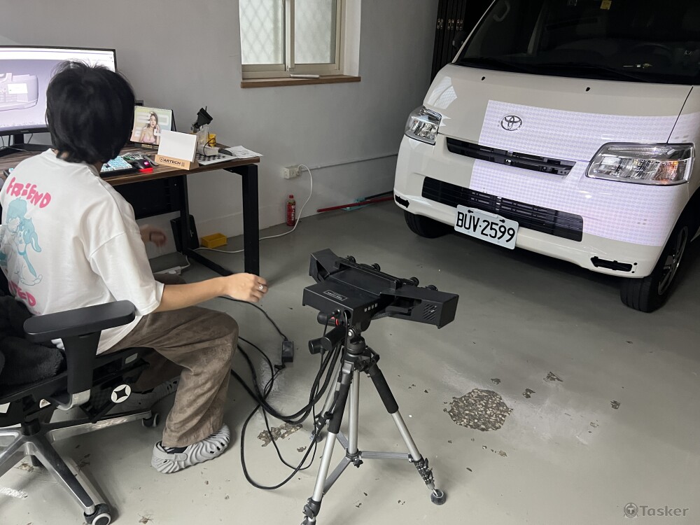 汽車部品掃除