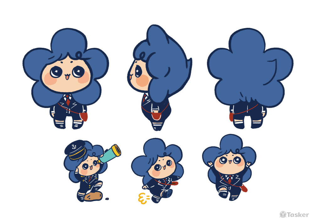 政大徵才月吉祥物