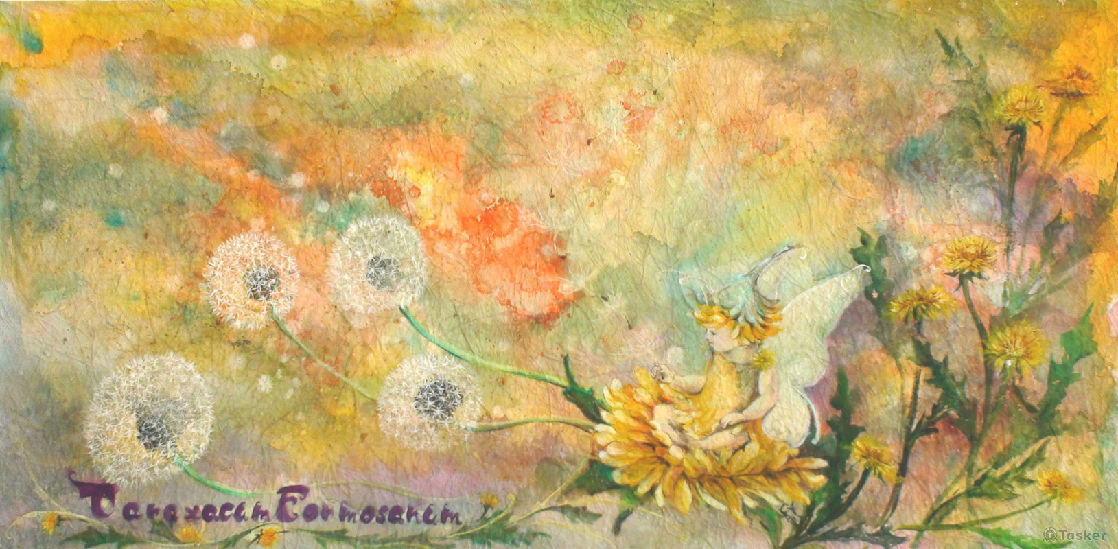 花精靈系列插圖