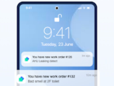 內建物聯網和人工智慧的智慧設施管理軟體 App