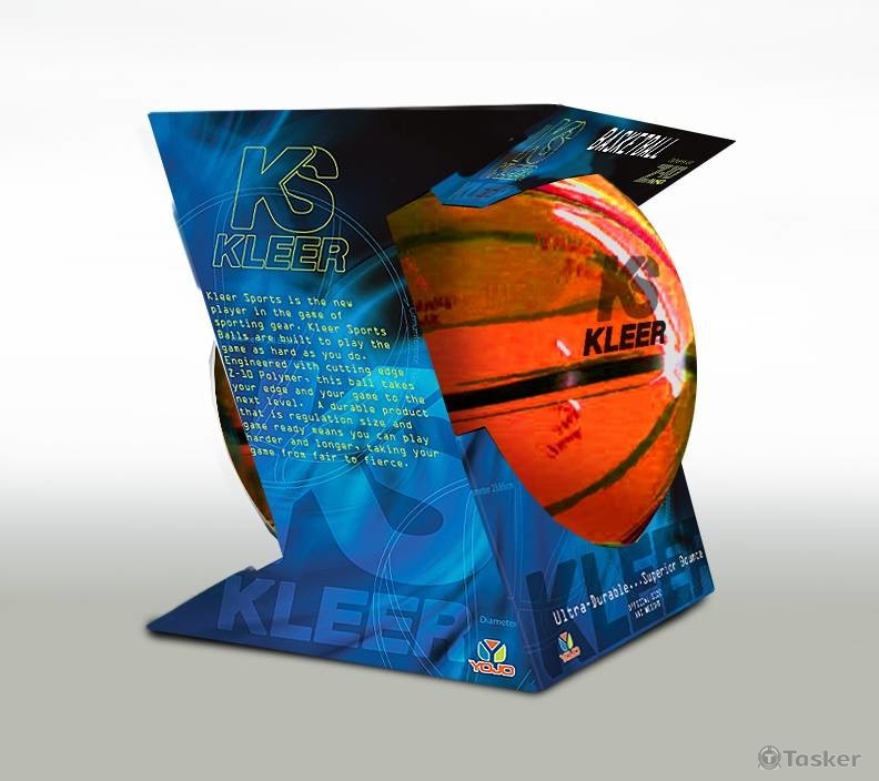 外銷透明籃球包裝稿