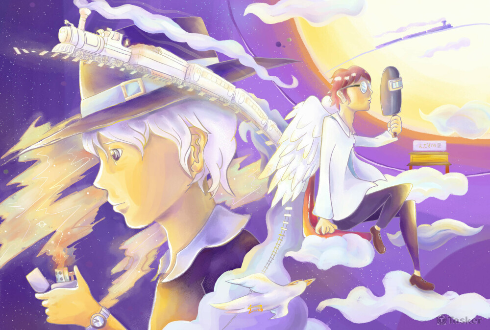 在銀河某處道別