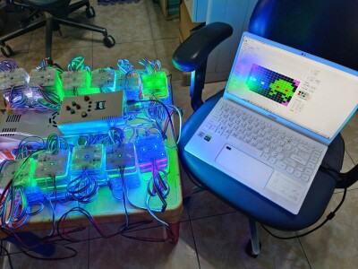 可自行編修的大型燈控系統