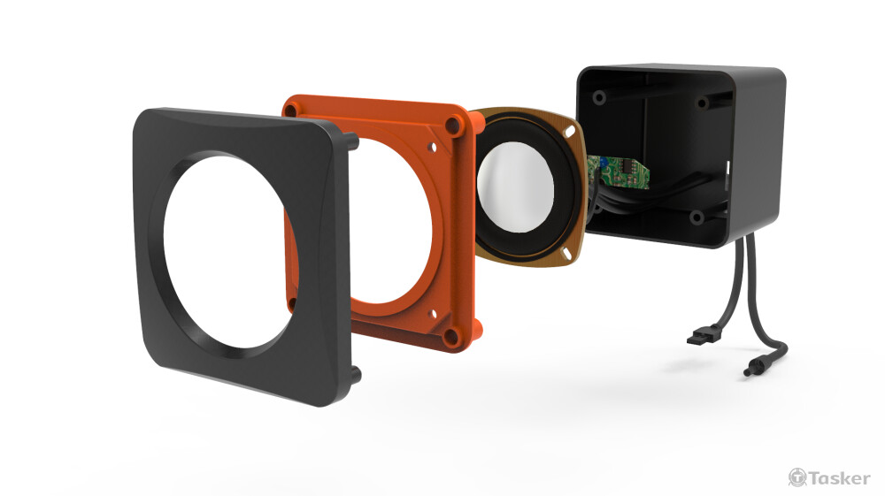 喇叭產品-結構爆炸圖