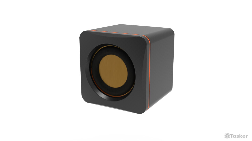 喇叭產品-渲染圖