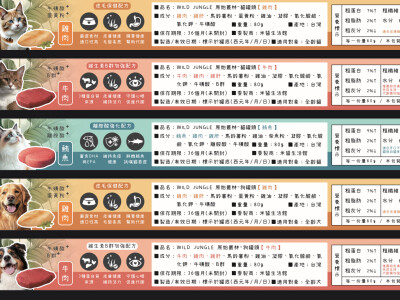 貓狗罐頭包裝/電商圖