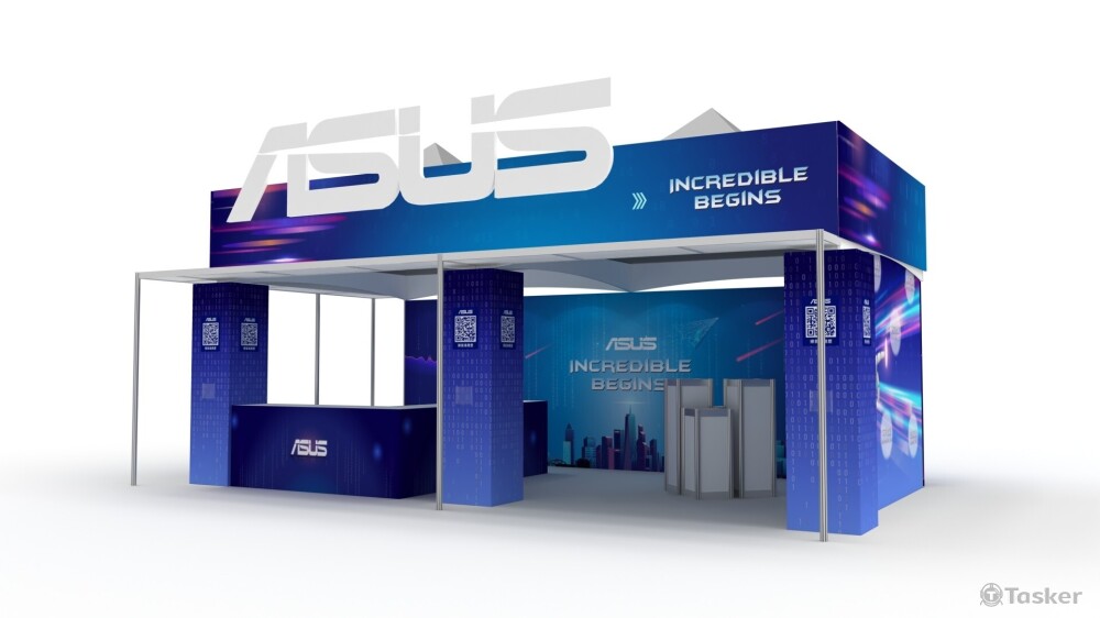 攤位設計-華碩2022校園招募