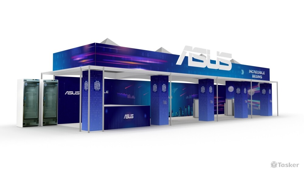 攤位設計-華碩2022校園招募