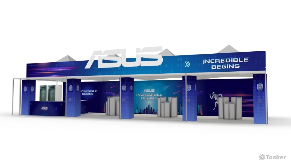 攤位設計-華碩2022校園招募