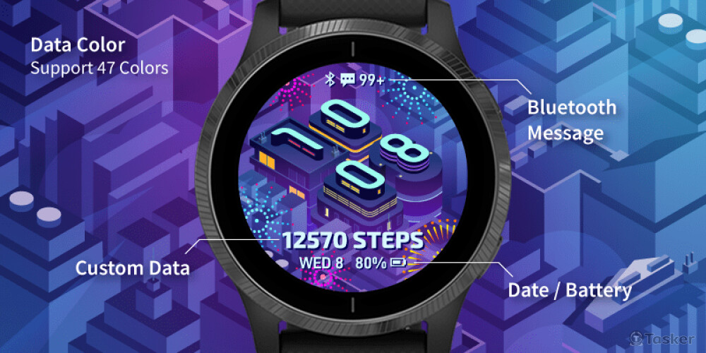 Garmin－跨年夜 New Year's Eve 功能指示