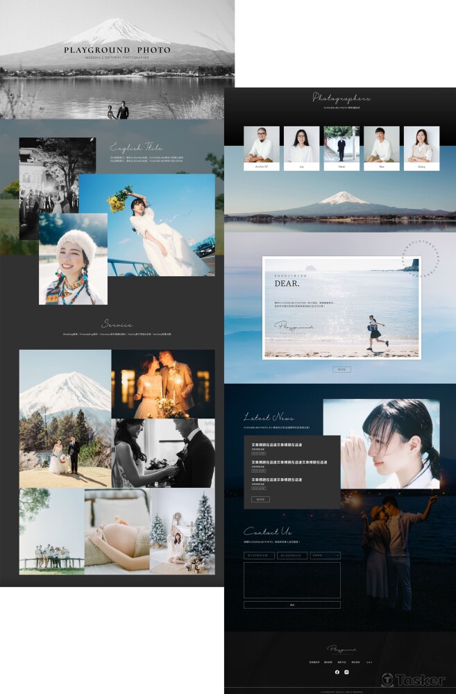 PlayGround - 網頁切版＆設計（Wordpress）