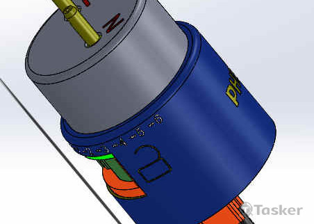 rotate & switch endcap
