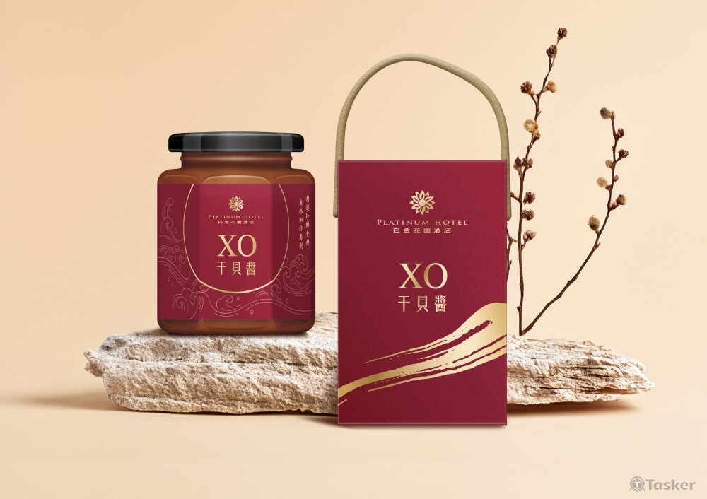 干貝醬包裝設計