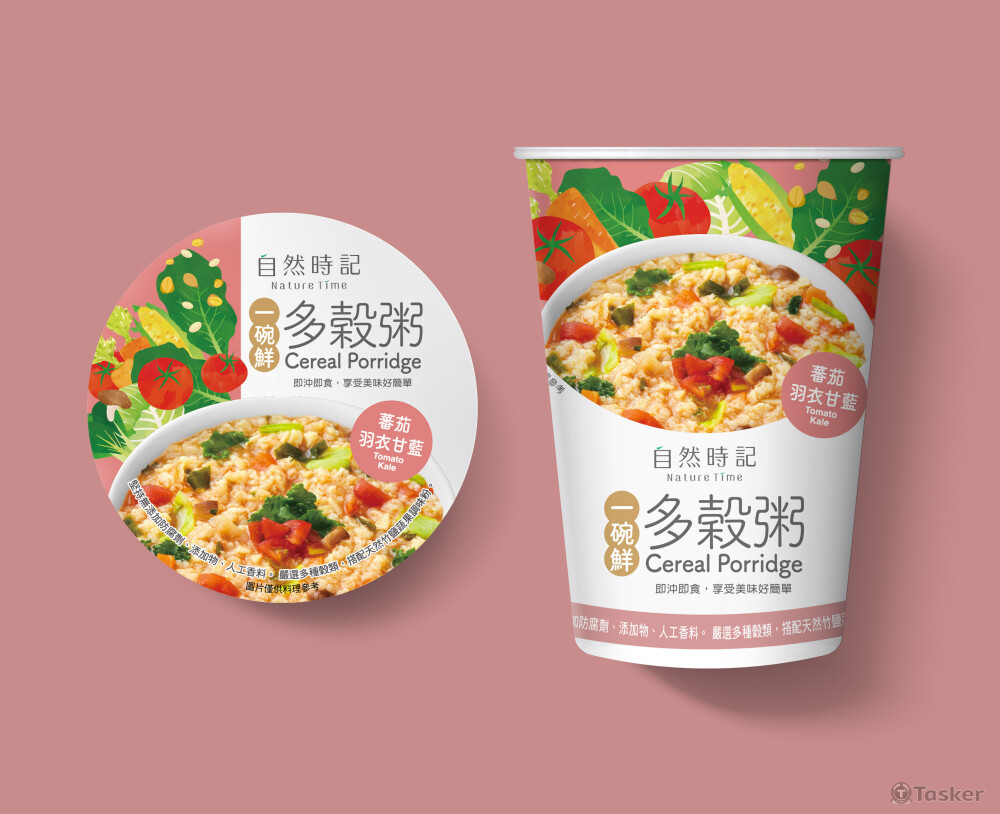 沖泡粥品包裝設計