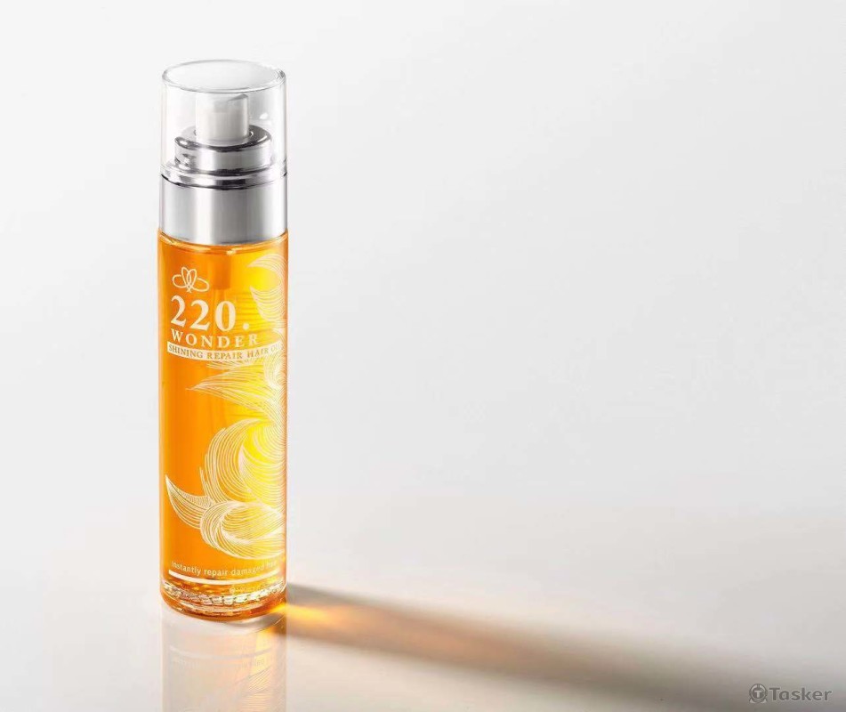 護髮油包裝設計成品