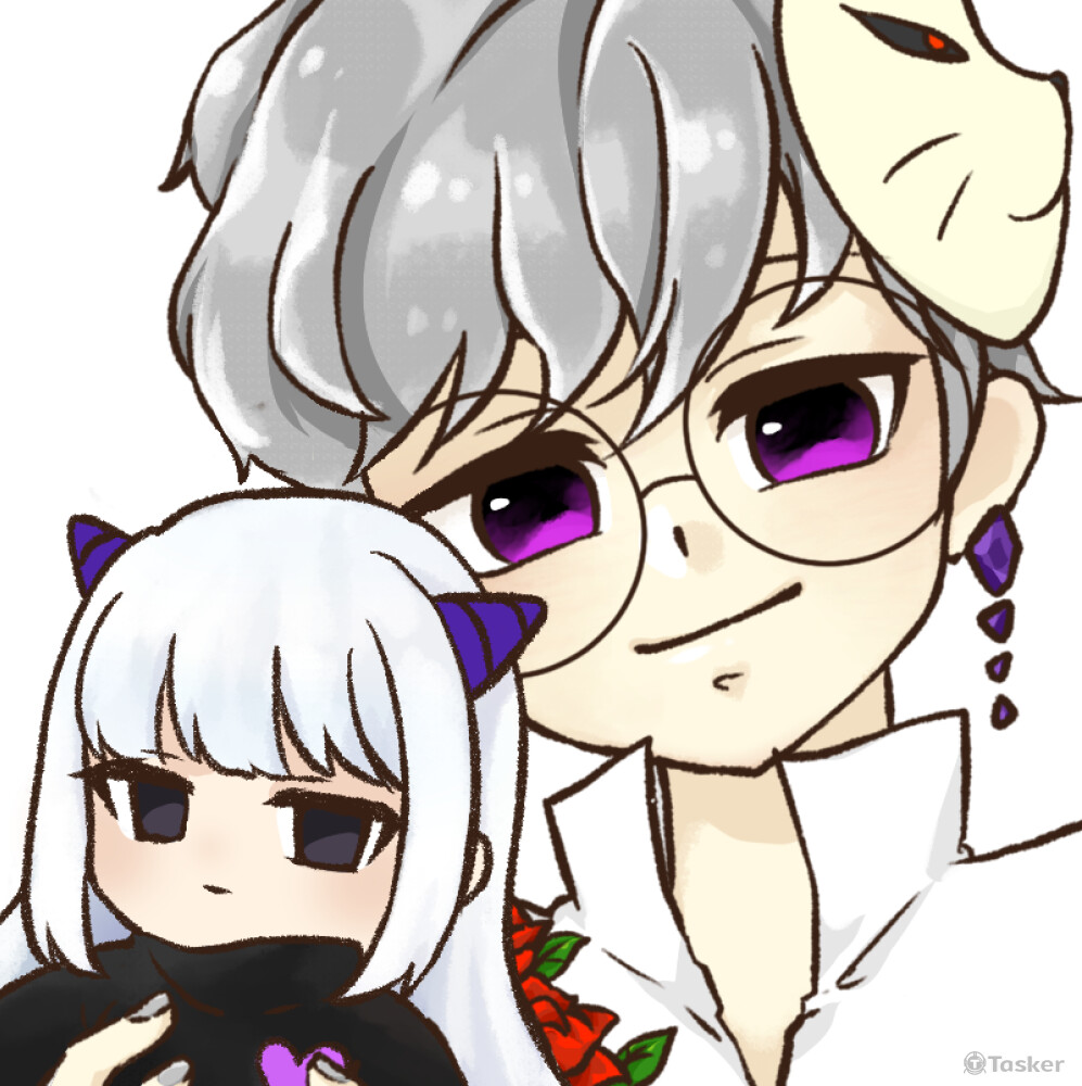 情侶棉花娃貼貼系列。