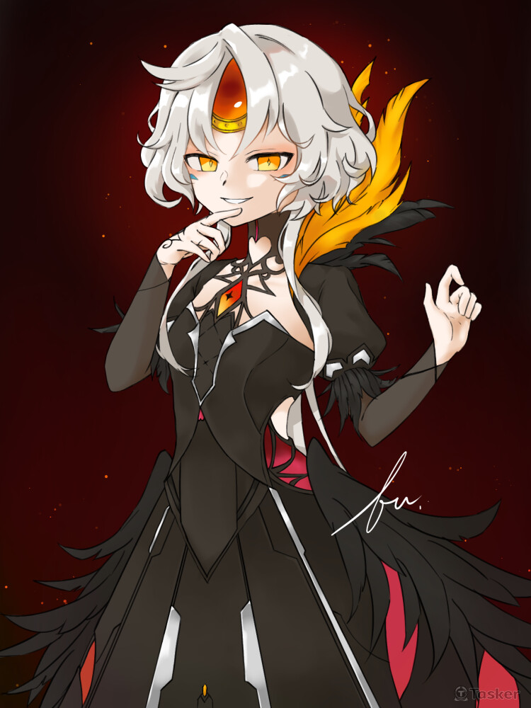 同人插畫－艾爾之光/破壞女王。