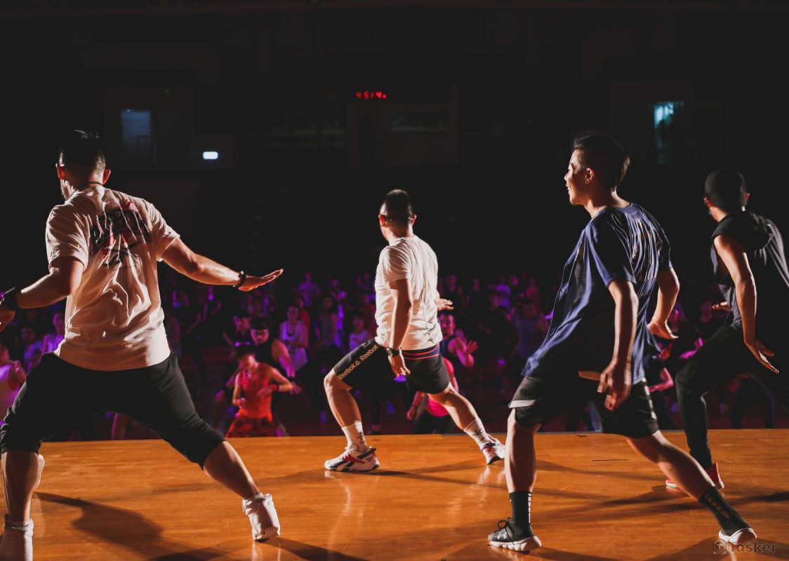 新店高中運動中心有氧派對活動紀錄