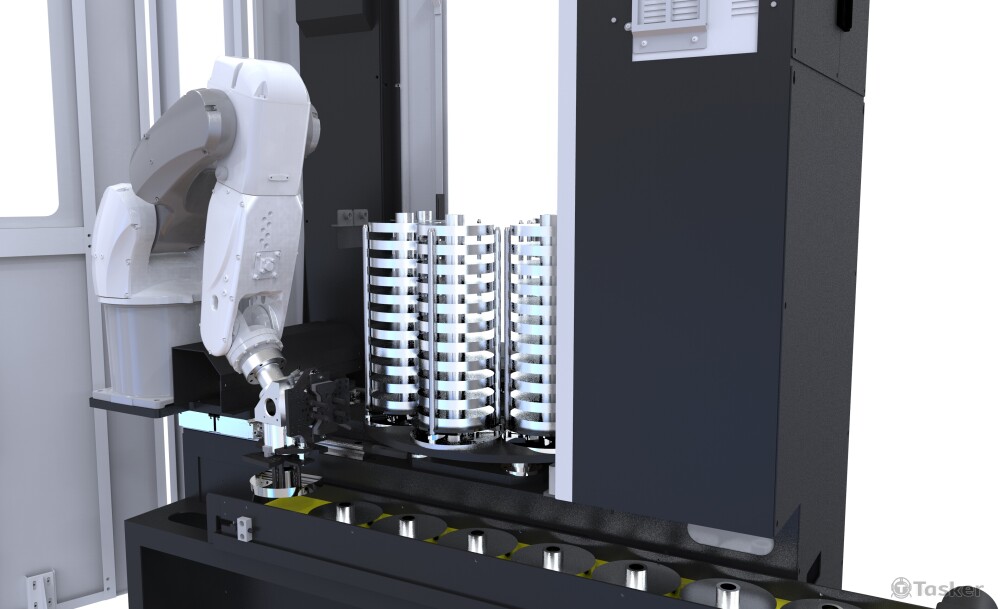 自動供料3D渲染