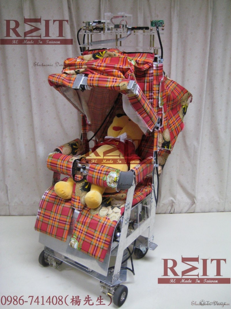 【多功能智慧型嬰兒車】