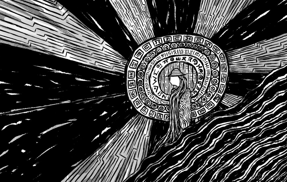 壁畫主題圖騰-牧師