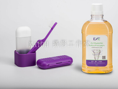 牙刷商品拍攝作品