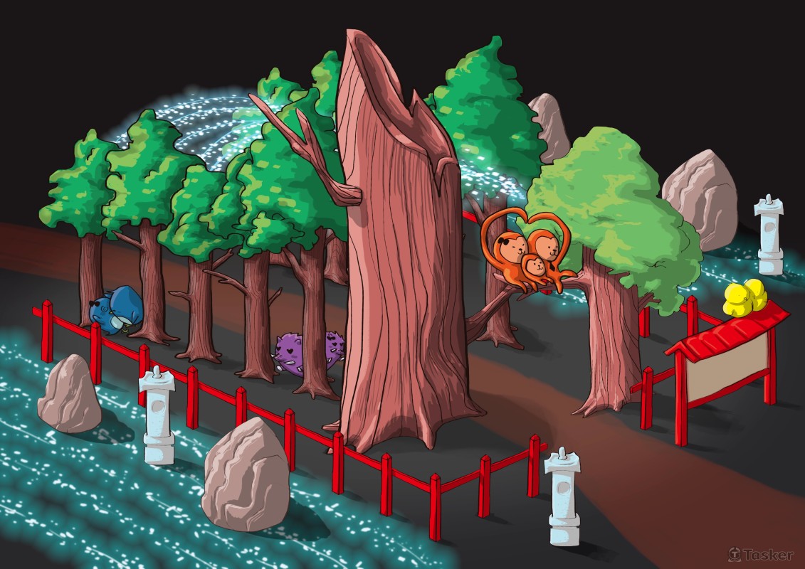 愛情神木燈區設計