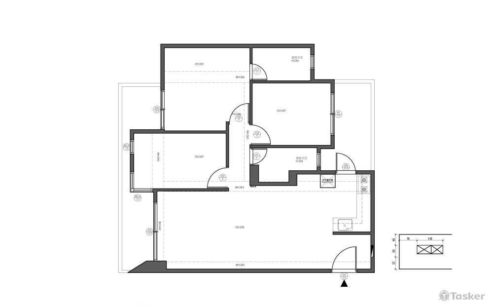 平面系統圖-現況圖
