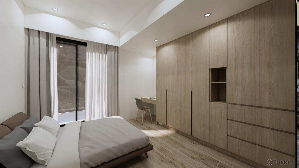 彰化 X宅-主臥(3D示意圖)