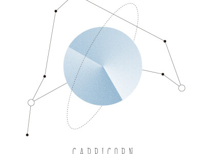 A Day Magazine 星座插圖設計