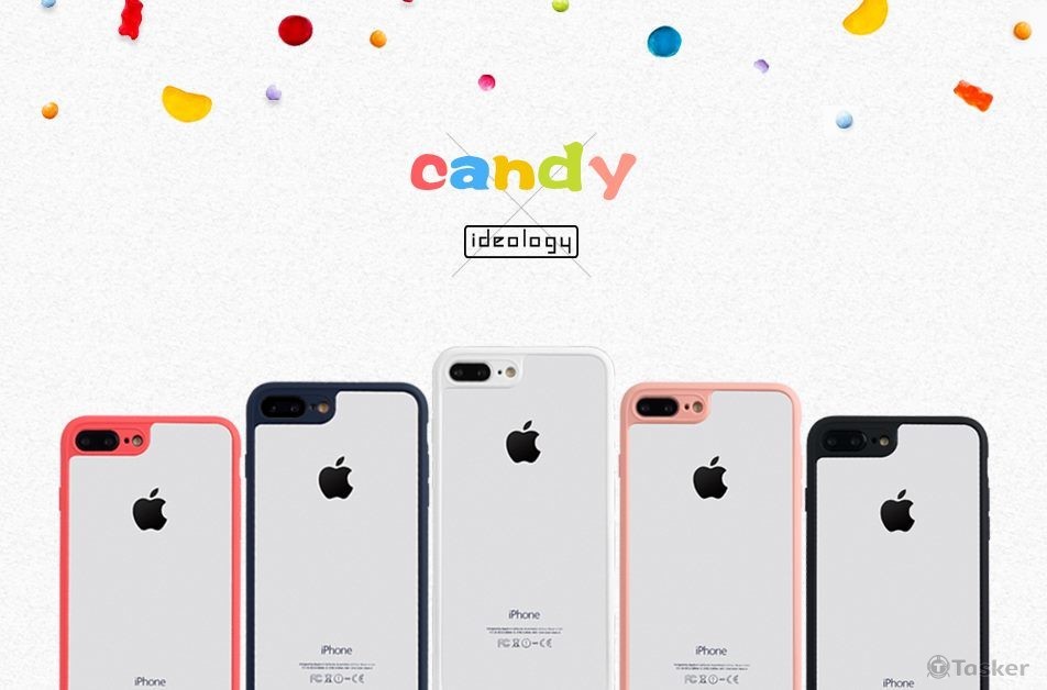 手機通訊配件網拍－糖果軟膠商品圖設計