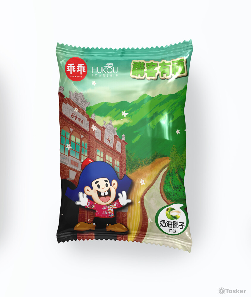 湖口鄉乖乖包裝設計