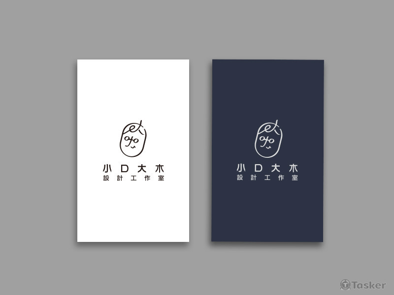 小口大木名片設計