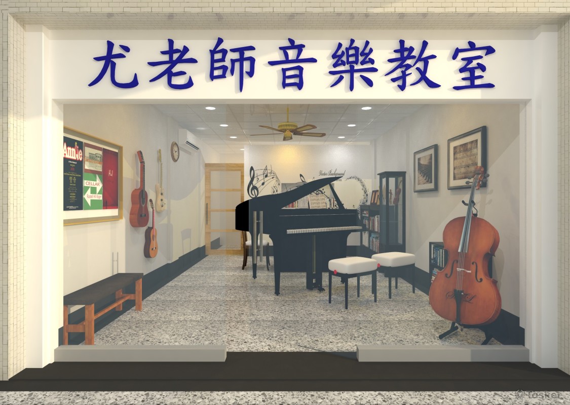 設計方案一/01 Sketch up + Vray