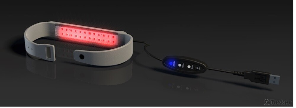 手腕型雷射錶帶