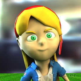 遊戲人物-愛莉絲（軍裝風）