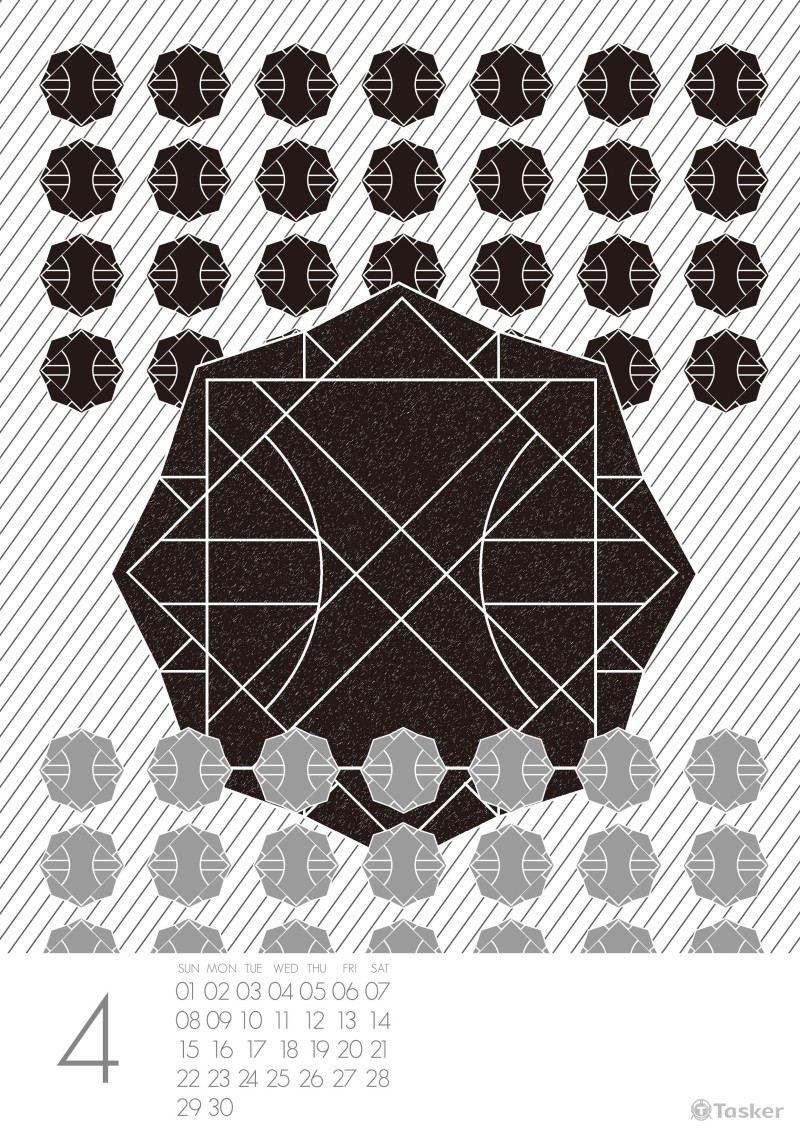 日曆設計_Illustrator/Photoshop