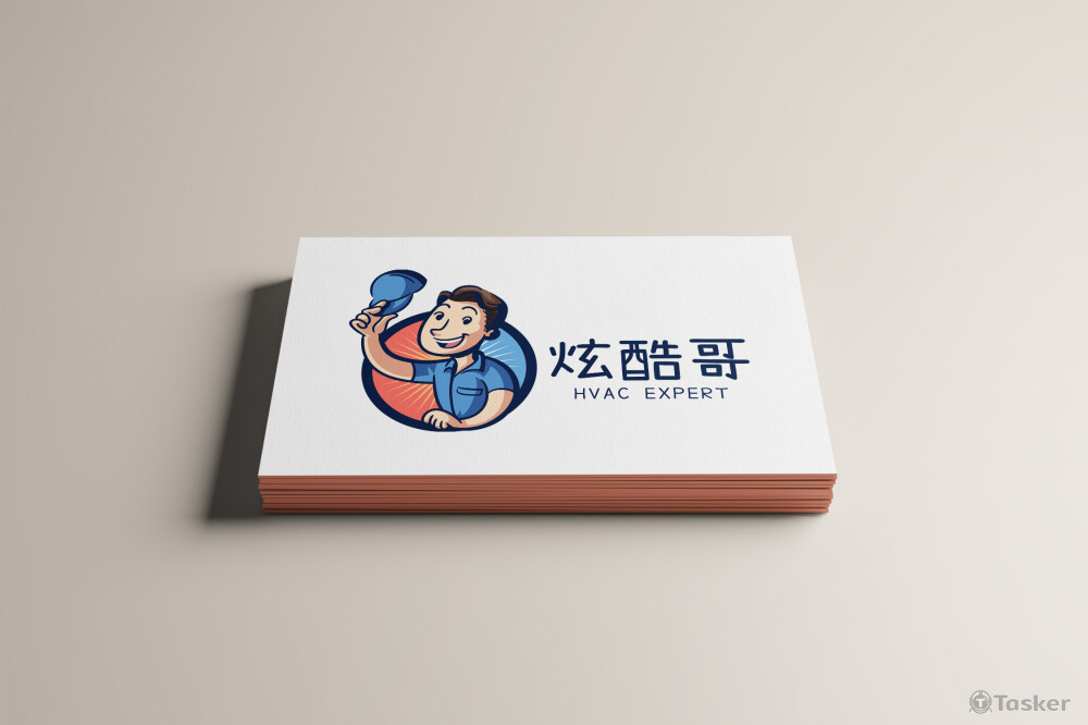 冷氣裝修吉祥物