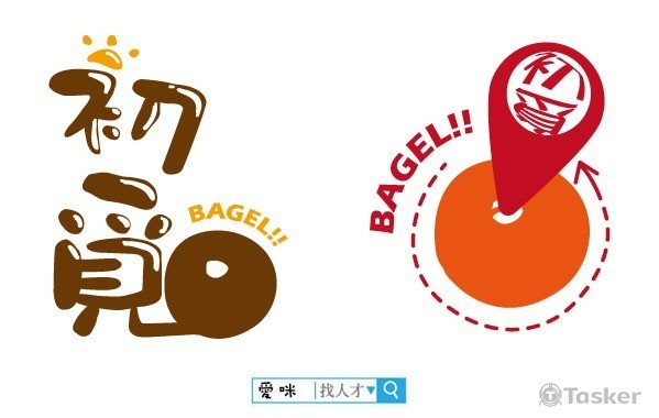 初覓貝果LOGO(競標作品)
