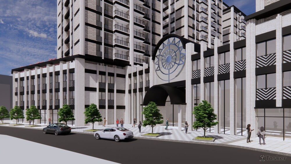 建築外觀模擬圖