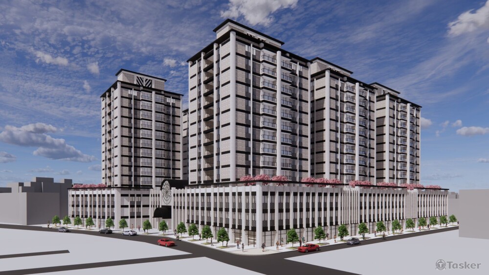 建築外觀模擬圖