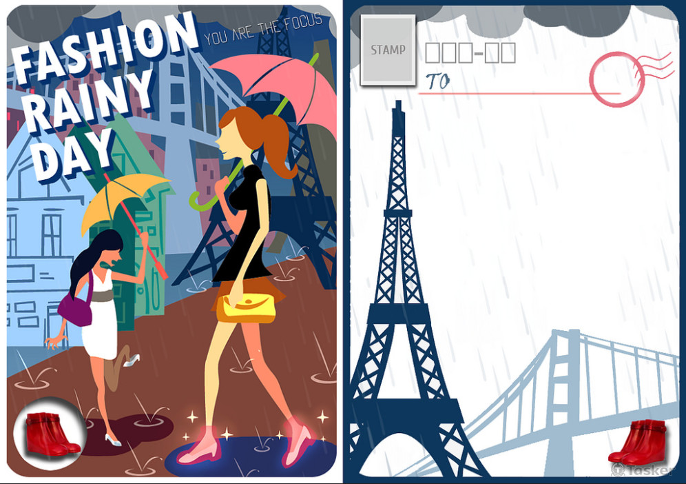 法國都會風明信片