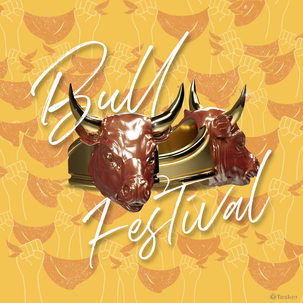 紅牛戒指建模 + 照片級渲染