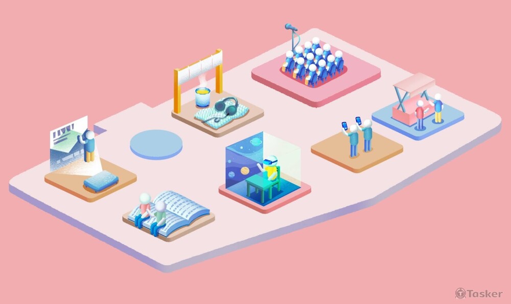 親子天下-2022教育創新國際年會-場地插圖