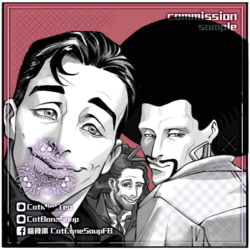 單色/大頭/多人