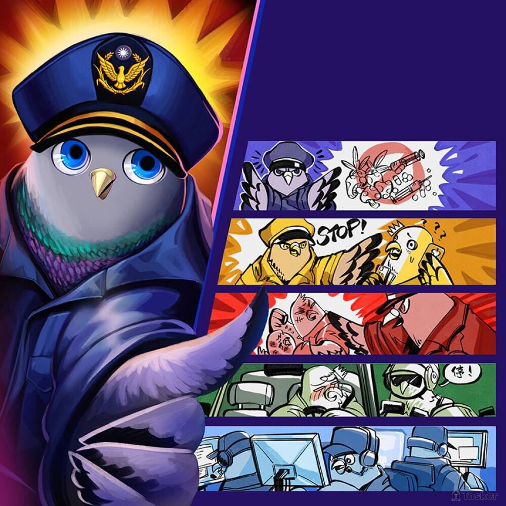 宣傳用插圖設計